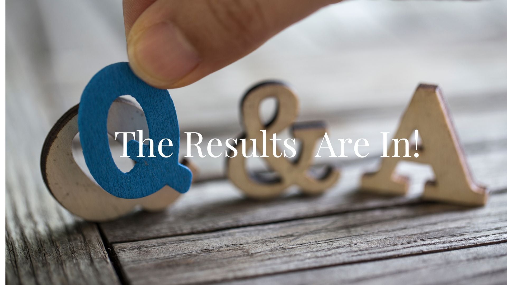 The Workshop Questionnaire - The Results are in! – The Cloth Cutter