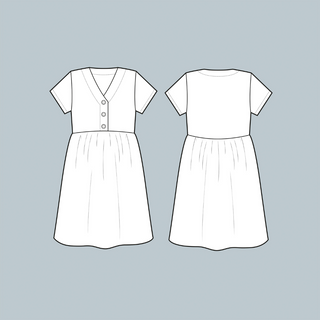 Jessica Dress Pattern Printing Service