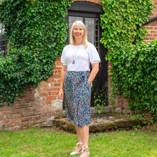 Ada Wrap Skirt, A-Line Version