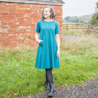 Audrey Jersey Dress Sewing Pattern