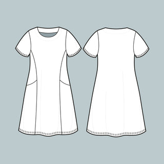 Audrey Dress Misses CAD