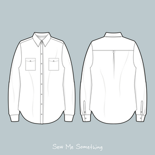 Sew Me Something Cesario Shirt PDF Pattern