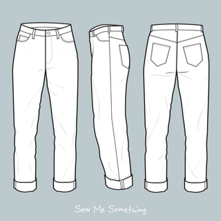 Duchess Jeans Pattern Printing Service
