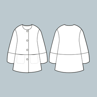 Sew Me Something Edie Coat PDF Sewing Pattern