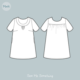 Helena Ladies Dress Sewing Pattern