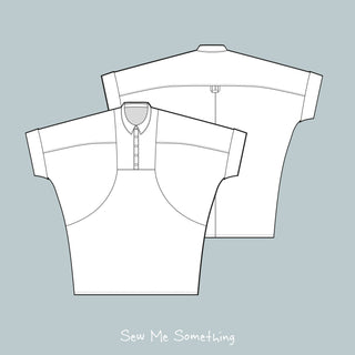 Hippolyta Ladies Top Sewing Pattern