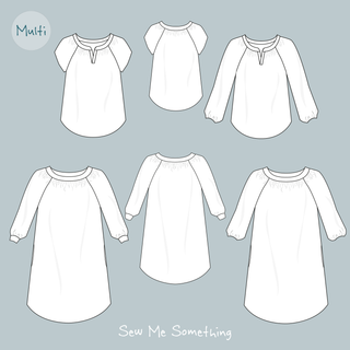 Imogen Dress & Top Pattern Printing Service