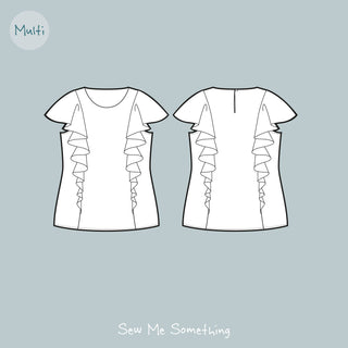 Iris Ladies Top Sewing Pattern