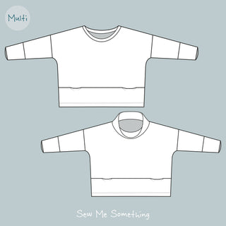 Julia Ladies Top Sewing Pattern