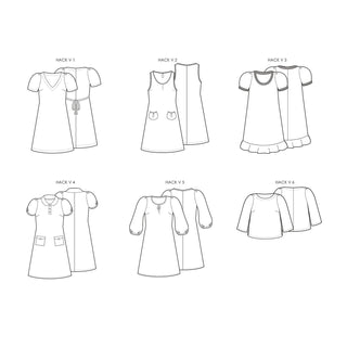 Kate Dress Hacks - Special Edition Pattern Printing Service