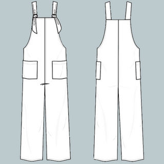 Sew Me Something Ferdi Dungarees PDF Sewing Pattern
